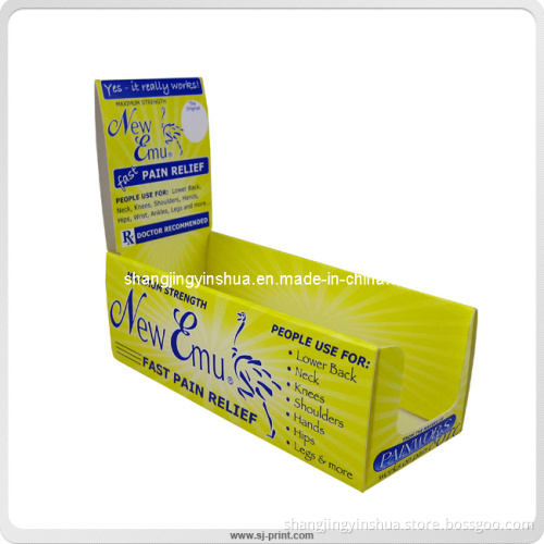 Cardboard Floor Display Exhibition Box for Promotion